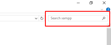 Search-on-XAMPP