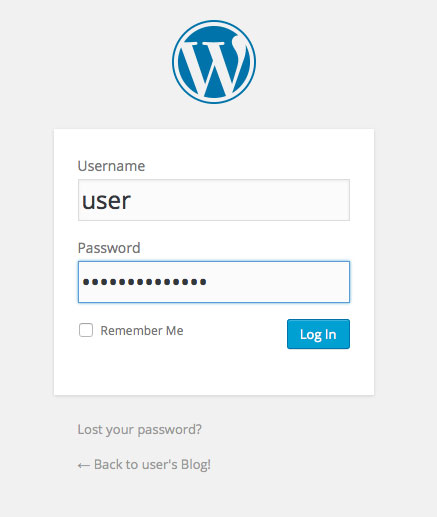 launch-a-wordpress-website-login